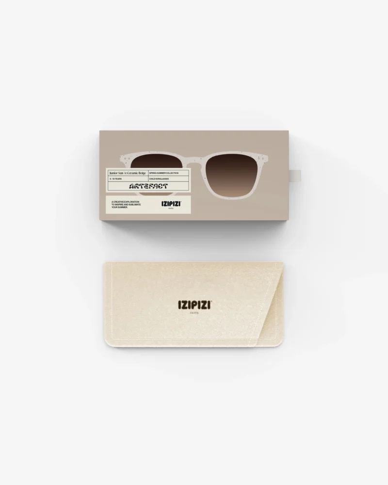 Γυαλιά ηλίου Izipizi Junior 5-10Y #E Ceramic Beige Artefact Collection